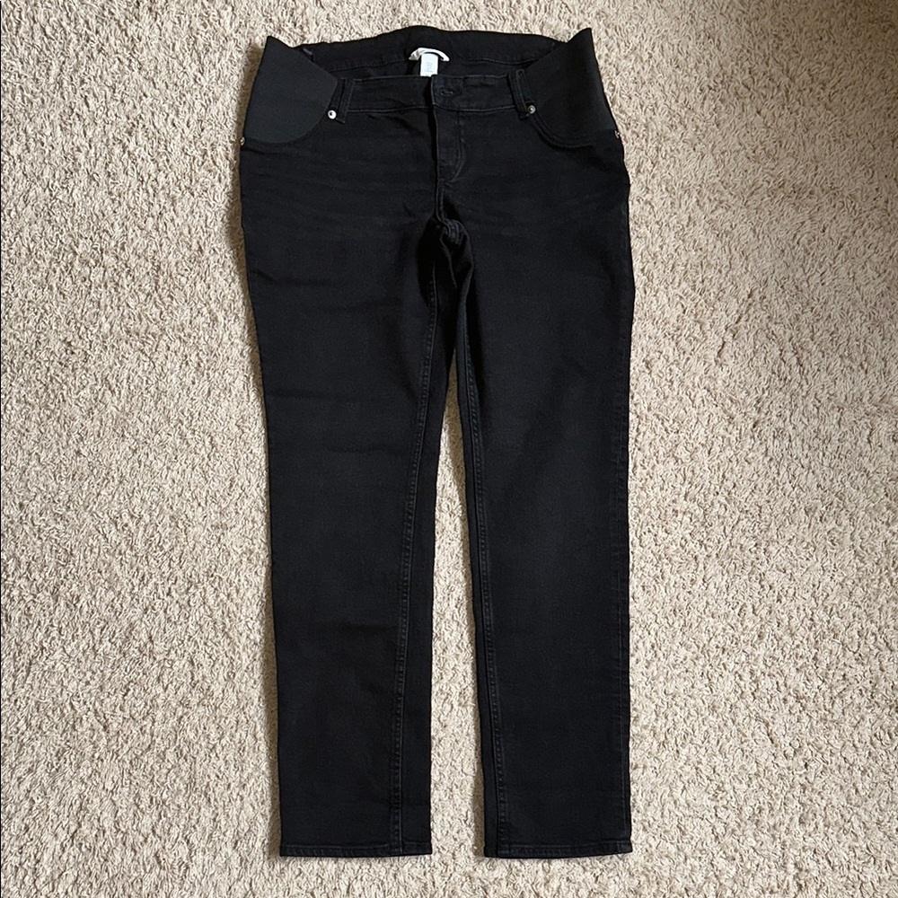 Maternity slim-fit, streight leg jeans